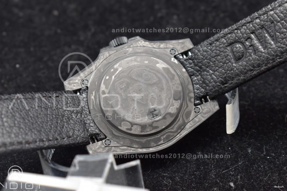 Dial DIW Carbon VSF Best Black 474 Edition VS Black Submariner Strap 1:1 Nylon Red on SunProtective 0812